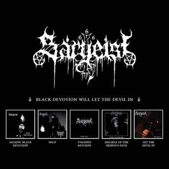 SARGEIST Black Devotion Will Let The Devil In 5CD BOXSET [CD]